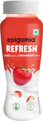 Epigamia Refresh Strawberry  Sweet Lassi