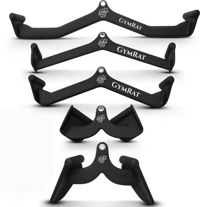 GYMRAT LAT Pulldown Attachments, Thickened Ergonomic Back Tricep Training Handle Lat Pulldown