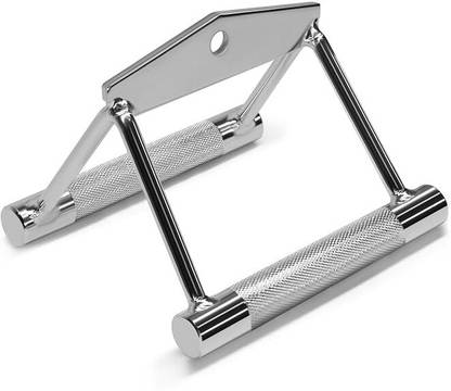 elebunny Seated Row Handle – Heavy-Duty Double D Row Handle for Cable Machine Lat Pulldown