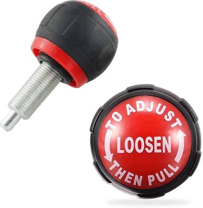 squarefit Pull Pin Spring Knob Replacement Parts for Fitness Height Adjustment Screws Lat Pulldown