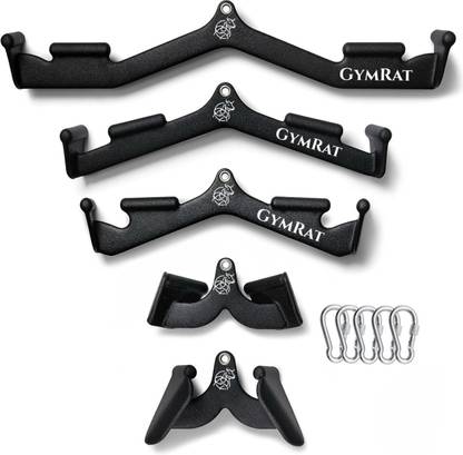 GYMRAT New Launch Premium LAT Pulldown Attachments, Cable Machine Attachment Lat Pulldown