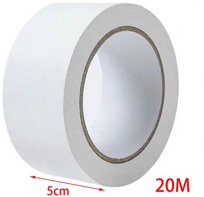 Calandis Window Weather Tape Window Draft Sealing Tape Rain Gap No Residue White 20m Check Valves