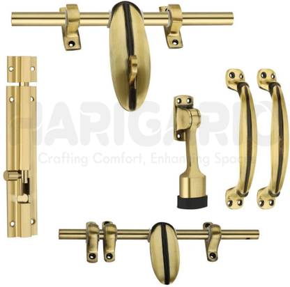 URIM Orbit Style Single Door Kit Full Fitting Set Zinc Door Handle