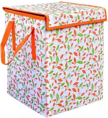 Craft Bazar 40 L Orange Laundry Basket