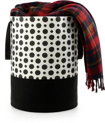 BB BACKBENCHERS 45 L Black, White Laundry Bag