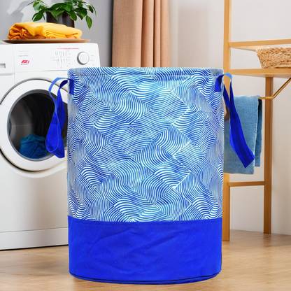 KUBER INDUSTRIES 45 L Blue Laundry Bag