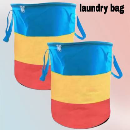 Flipkart SmartBuy 50 L Multicolor Laundry Bag