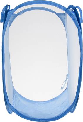 KUBER INDUSTRIES 20 L Light Blue Laundry Basket