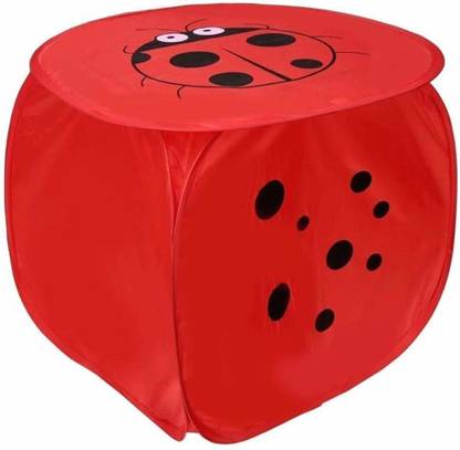 S M CREATION 50 L Red, Black Laundry Bag