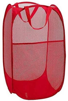KUBER INDUSTRIES 20 L Red Laundry Bag
