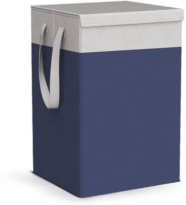 Mteaser 75 L Grey, Blue Laundry Basket