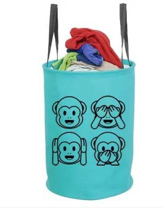 Flipkart SmartBuy 45 L Green Laundry Bag