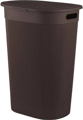 HOMESTIC by Kuber Industries 55 L Brown Laundry Basket