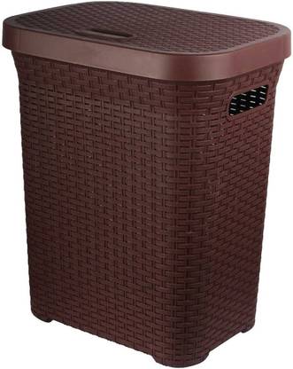 Esquire 50 L Brown Laundry Basket