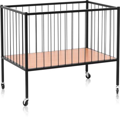 Livzing Metal Rolling Laundry Cart with Rotating Wheels Laundry Trolley