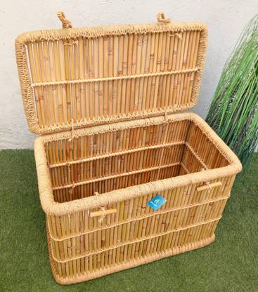 RICHA CRAFTS 135 L Beige Laundry Basket