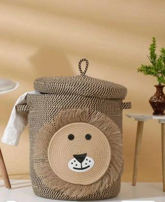 Onkar 8 L Brown Laundry Basket