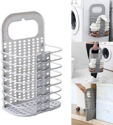 BUYEZONE 100 L Multicolor Laundry Basket
