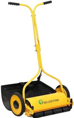 Fieldstar Push Manual Lawn Mower Desi Heavy Duty| Classic | 12-Inch Reel Push Manual Lawn Mower Desi Heavy Duty| Classic Manual Self Propelled Lawn Mower