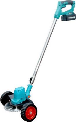 Omada 21V Cordless Lawn Mower 5.0AH 2 Batteries 135 RPM 230W with Cutting Width 260mm Battery Push Lawn Mower