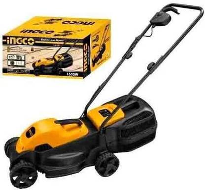 INGCO TOOLS MASTER LM385 1600W Electric Lawn Mower with high Speed 3500rpm (Grass Box Size:45L) AC Adapter Ride-on Lawn Mower (15 inch) AC Adapter Ride-on Lawn Mower