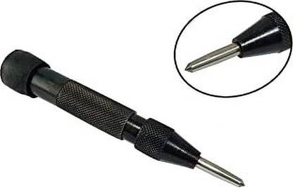 HAMMER MAN Heavy Duty Automatic Centre Punch Spring Load Lead Pointer