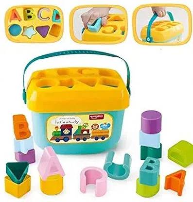 LIPSA 16 Pcs Baby's First Block Toy Set