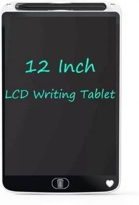 QUIT-X Big Size 12 Inch Writing Pad for Kids, Reusable and Erasable LCD Writing Tablet