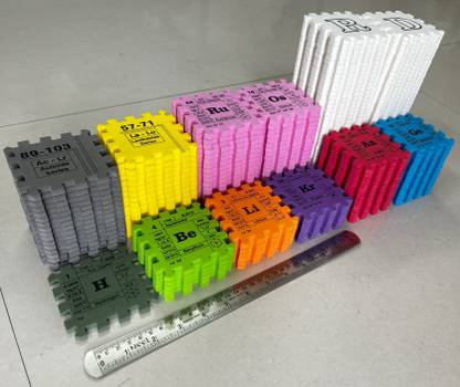 Godev Scientific Toys Interlocking Jigsaw Periodic Table Puzzle Toy / Jigsaw Periodic Table (JPT).