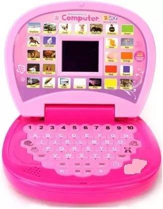jmv Educational Learning Laptop with Led Screen, Birthday Gift for Kids