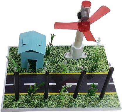 MELODY's Wind Generator Windmill Real Time Electricity Generation Using Dynamo