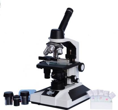 E.S.A.W Monocular Microscope With Both 10x And 15x Wf And Slide Box