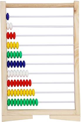 Decomart Enterprises Wooden Calculation Abacus Counting Addition Subtraction,Maths Learning Education