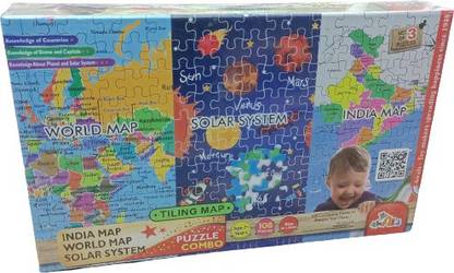 variety palace Tiling Map Puzzle 3 in 1