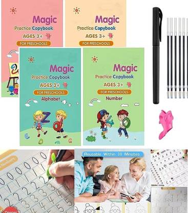 Labhimpex 83-Top: Explore Magic Book for 3-5 – Fun Letter Tracing Time 🎉-83-AA-2183-A