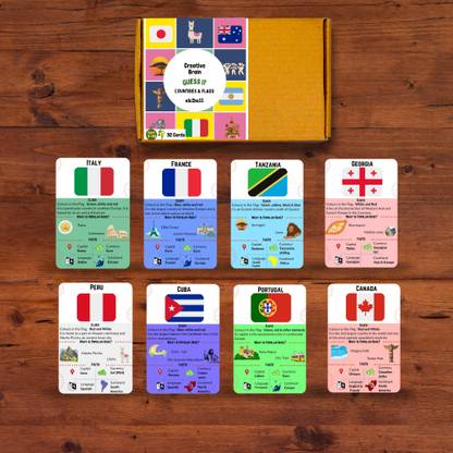 ekdali Flag Recognition Flashcards: Flags of the World and other amazing facts