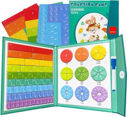 Mine Desire Magnetic Fraction Learning Book