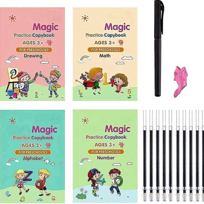 crockdile Magic Tracing Book for Kids: Easy and Fun Writing Practice
