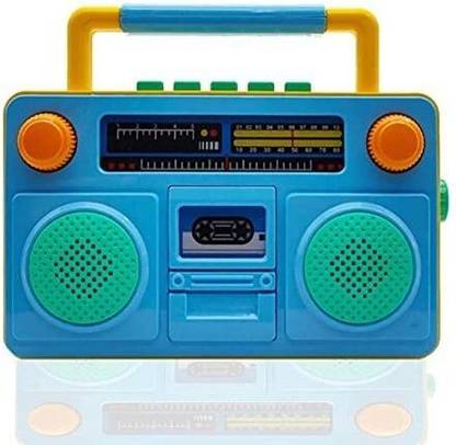 NH WORLD Classical Tape Recorder Radio Musical Toy with Light and Sound Effects
