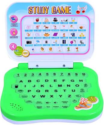 KHELOZZ Plastic Made Mini Version Learning Laptop/Mini Laptop Computer