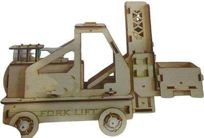 PRANCING UNICORN DIY Forklift STEM Educational Construction Learning Experiment Kit