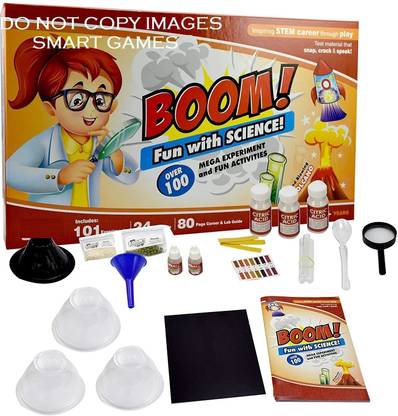 zokato Boom Fun with Science | Science Lab Kit | 101 Experiments Inside | 24 Lab Tool