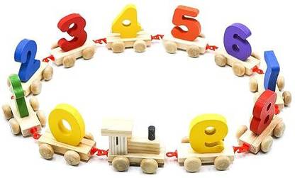 Roarify Wooden Numeric Train