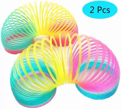 Tiny Kids Spark Toy Rainbow Spring Game pack of 2