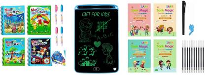 crockdile Eco-Friendly Writing Tool: Reusable Workbook with Disappearing Ink