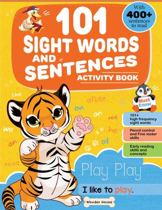 Monty Maestro 101 Sight Words and Sentences - Activity book