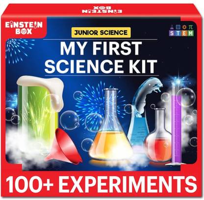 Einstein Box My First Science Kit for 4-8 Years Old | Chemistry Kit Set for 4-8 Year Olds I