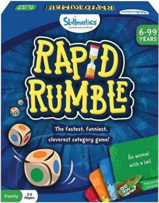 Skillmatics Rapid Rumble - Educational Board Game