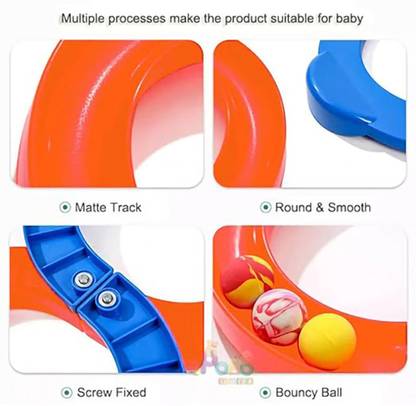 BALHATH 8 Shape Infinite Loop Interaction Balancing Track Toy