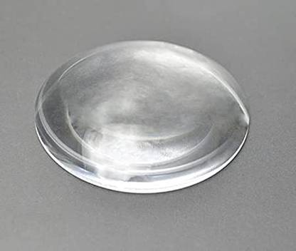 DIYtronics 1 Pc Plano Convex Lens Diameter-50 mm Focal Length-10 cm for Magnifying Glasses